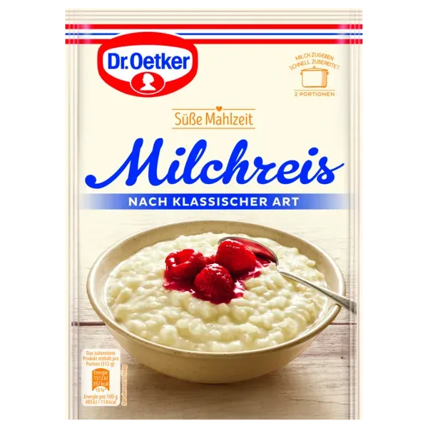 Dr. Oetker Süße Mahlzeit verschiedene Sorten