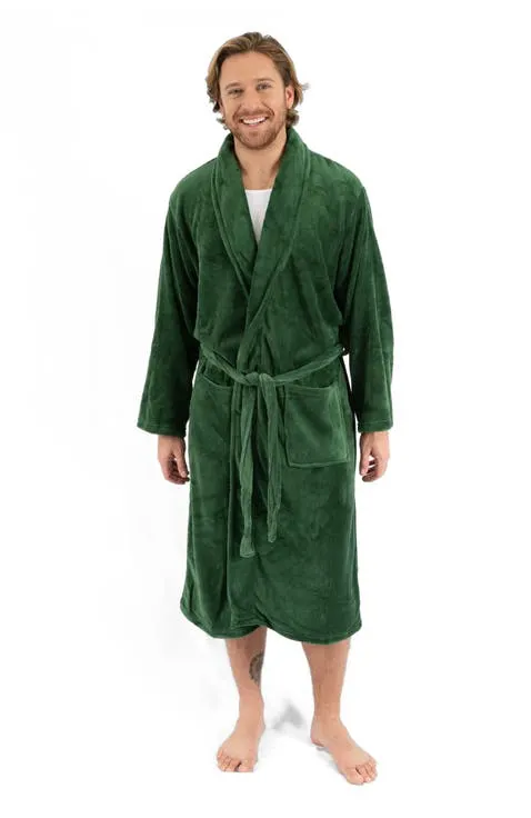 Leveret Men's Fleece Robe