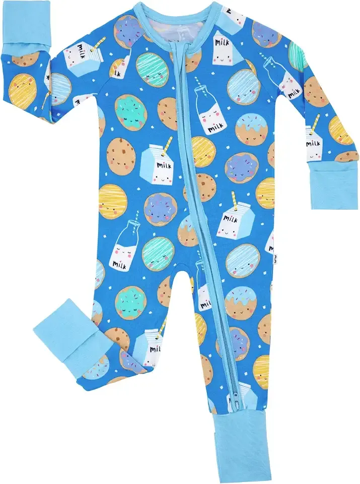 Baby Pajamas, Viscose from Bamboo, Newborn Sleeper Baby PJs