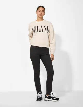 Jeans di base - Effetto lavaggio pulito - nero