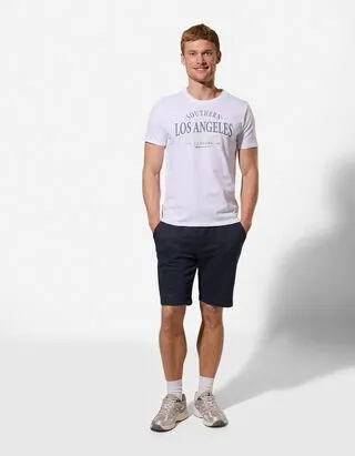 Pantaloncini - Regular Fit - Blu scuro