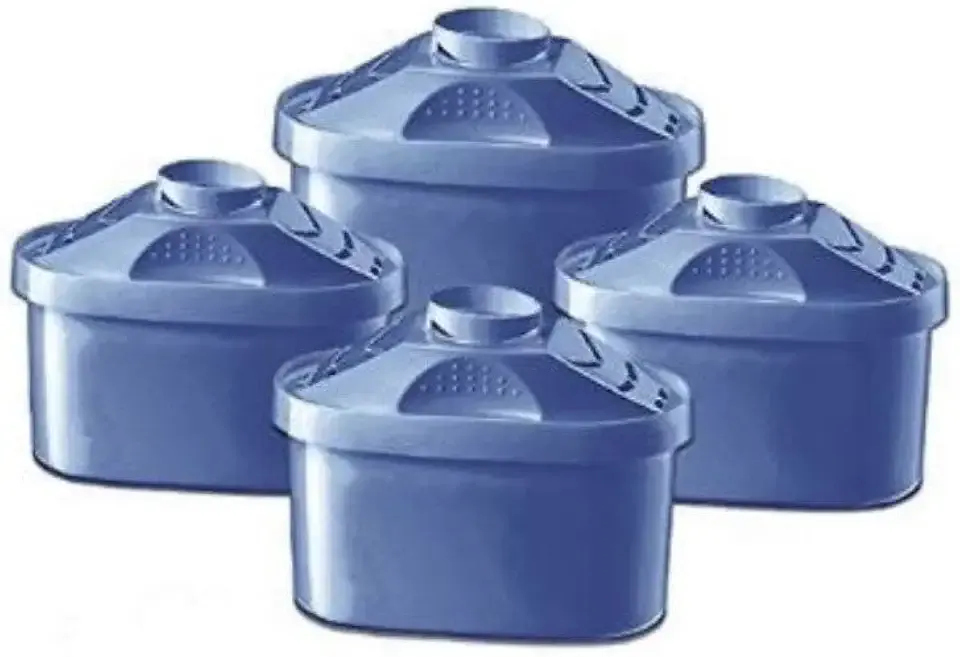 Alkaline Water Pitcher Cartridge Replacement | 150 liters/40 Gallon Capacity | Pure Clean Hydration | 4-Pack