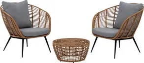 Intratuin 2-zits loungeset Chicago naturel