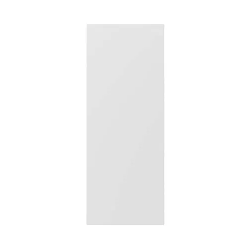 12 in. W x 30 H Melamine Flat Panel Slab Door for Kitchen Cabinet, White