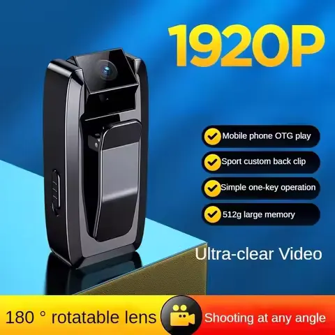 HD 1920P Body Mini Camera Portable Small Digital Video Recorder Police BodyCam Miniature Camcorder action camera mini dv