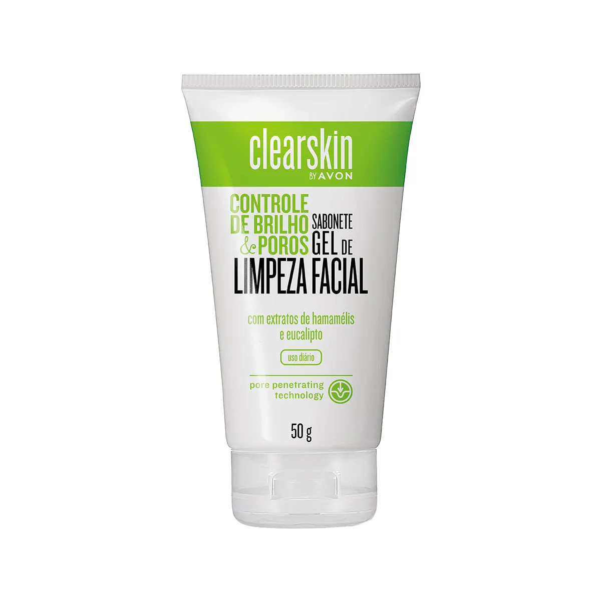 Gel De Limpeza Facial Controle De Brilho E Poros