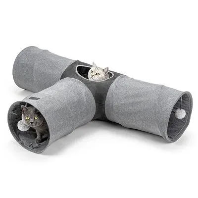 Lionto Tunnel à 3 voies pour chat