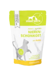 ANIMAL HEALTH Nierenschonkost mit Huhn für Katzen 12 x 85 g