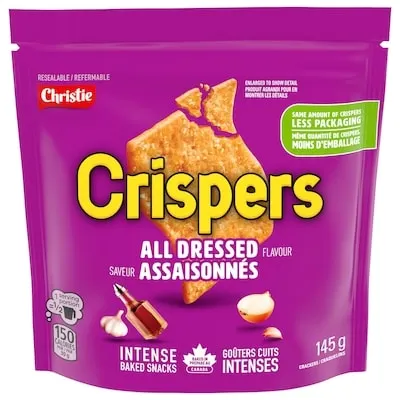 Crispers All Dressed Flavour Crackers