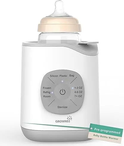 Grownsy Bottle Warmer, Baby Bottle Warmer Fast for Breast…