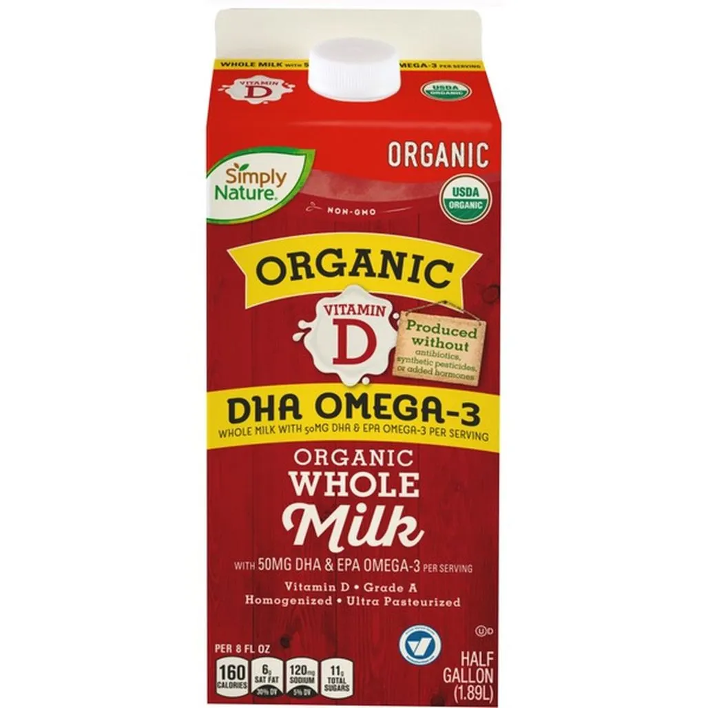 Simply Nature Whole Omega-3 Milk