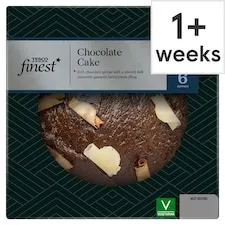 Tesco Finest Chocolate Cake 6 Servings