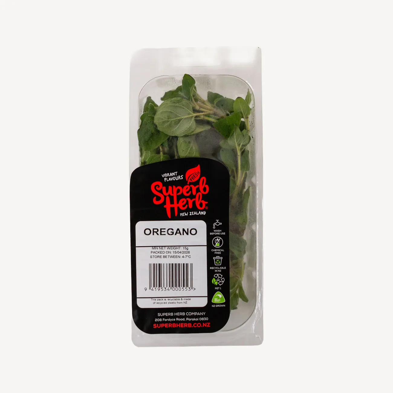 superb herbs oregano pp 15g