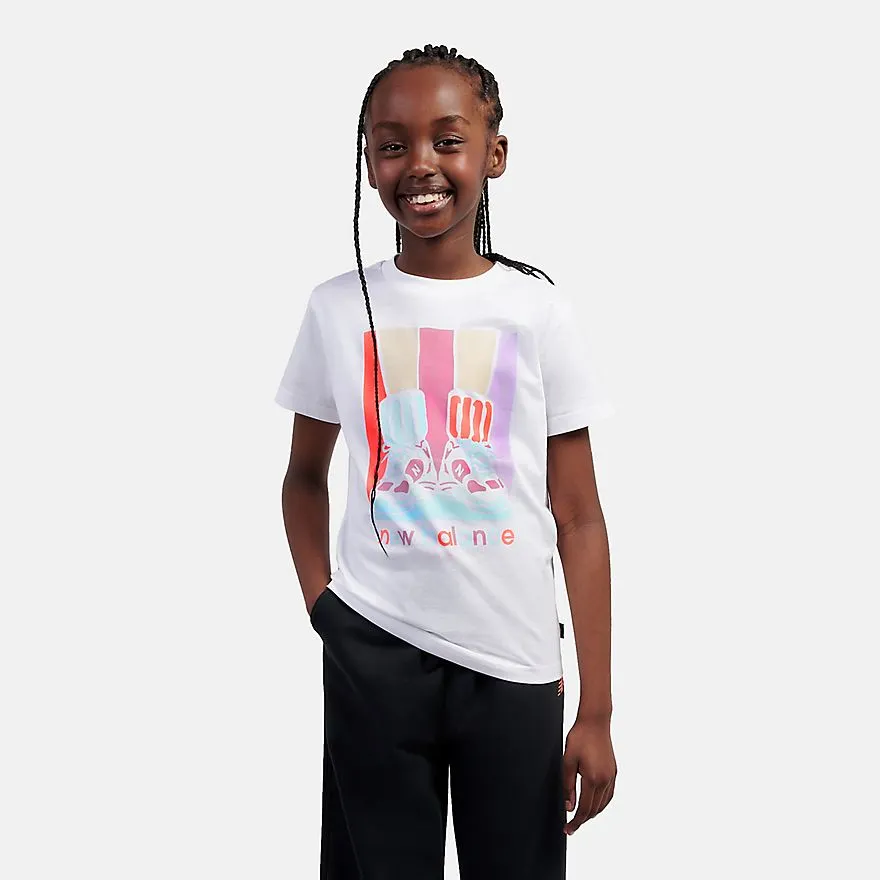 Colorblock Shoe Graphic T-Shirt