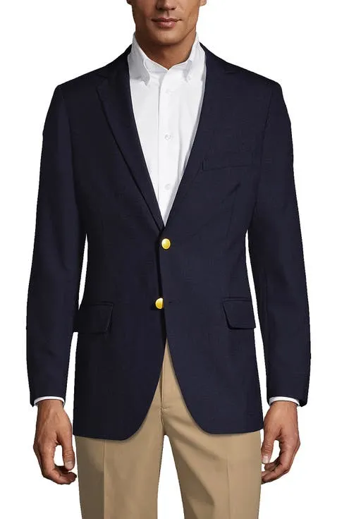 School Uniform Tailored Fit Hopsack Blazer