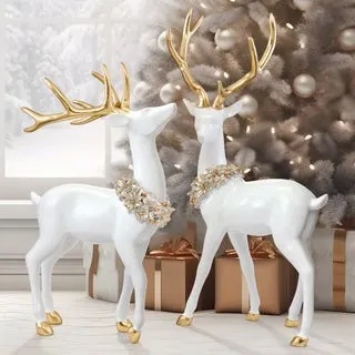 Deer Greeter, Set of 2