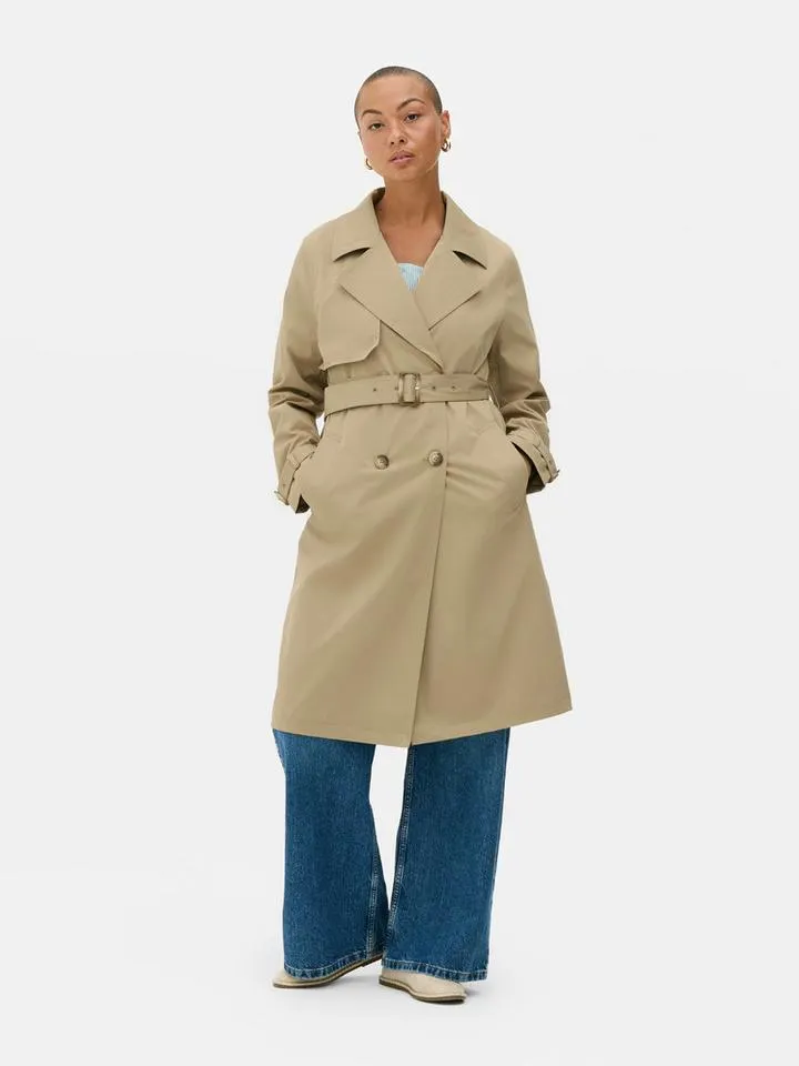 Trench-coat avec ceinture
