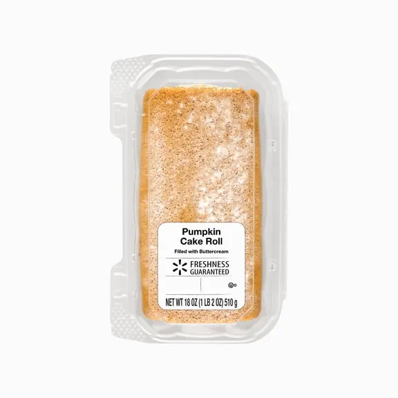 Freshness Guaranteed Pumpkin Cake Roll, 18 oz, 1 Count $5.84 32.4 ¢/oz