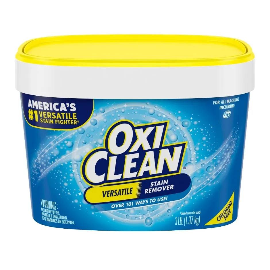 OxiClean Versatile Stain Remover Powder, 3 lbs.