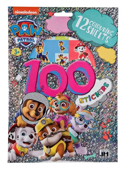 Stickersett Paw Patrol 100 Stickers