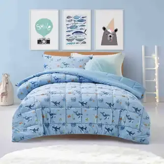 Tudo Home Kids Sleepy Sea Comforter Set