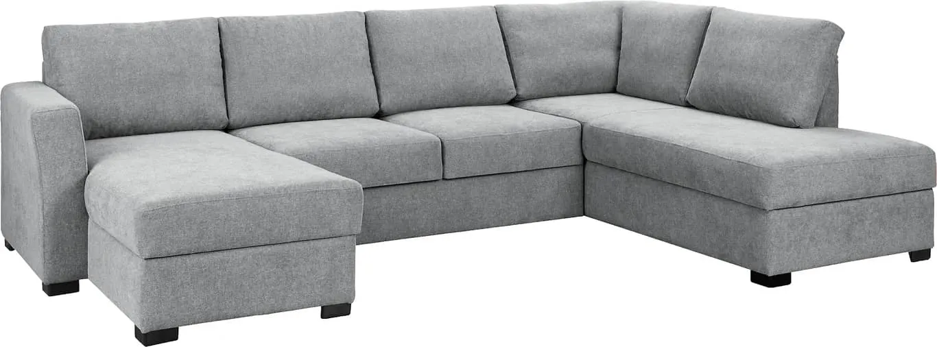 Trento sovesofa U-sofa Stoff Bloq