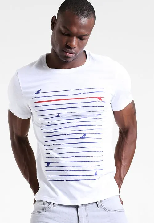 T-shirts med print - white