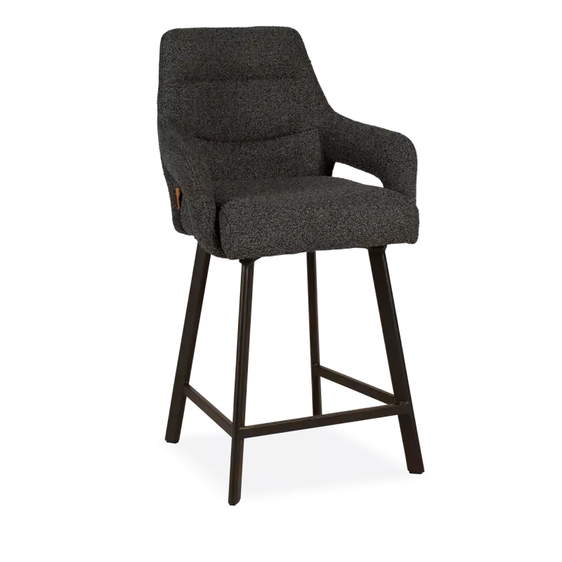 Barstoel Kendra - Rhythm Charcoal