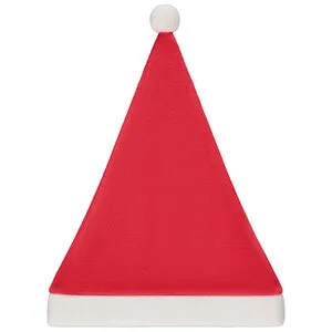 Bonnet de Père Noël en velours pour enfant