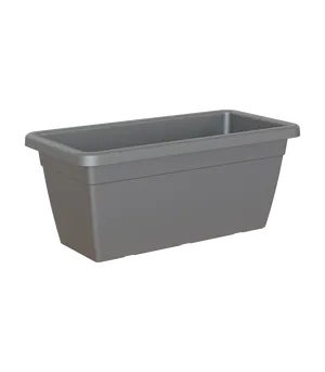 Fioriera VENEZIA XL ARTEVASI in polipropilene antracite H 40 cm L 46 x P 100 cm