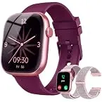 Smart Watch for Women, Bluetooth Answer/Make Calls, 1.83"HD Screen, 2 Bands | IP67 Waterproof Fitness Tracker, Heart Rate/Sleep Monitor, DIY Dial, Multi-Sport Modes Pedometer, Smartwatch for iOS/Android