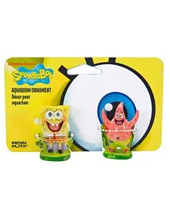 Penn Plax SpongeBob & Patrick Combo - Ornament - 14.6x2.5x9 cm