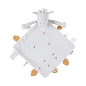 Doudou mouchoir en veloudoux Gigi la girafe