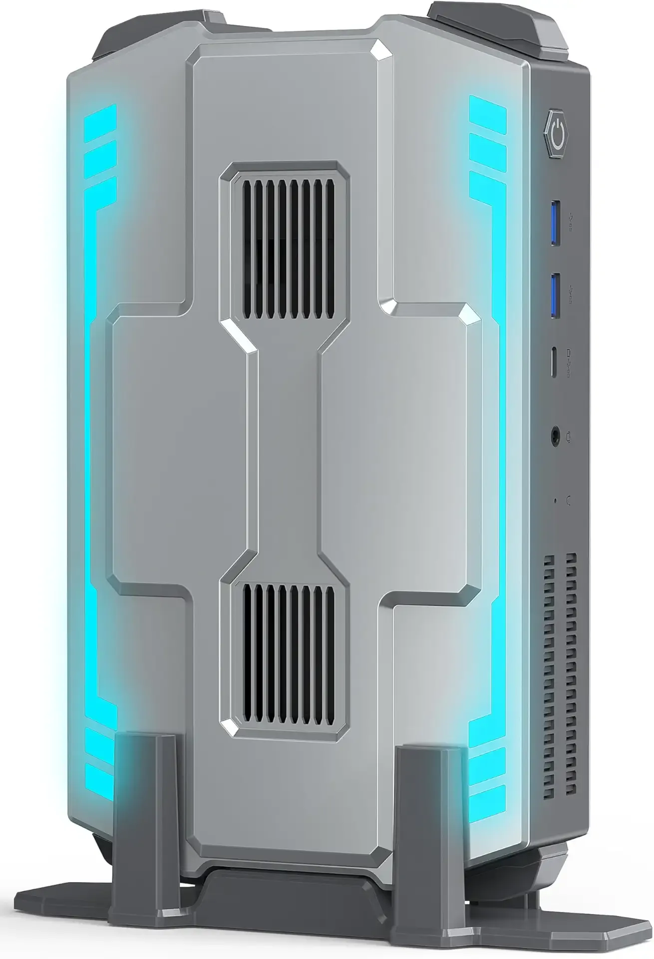 Mini PC Gaming PC,Desktop Computer,i7-12700H Processor 14 Cores 20 Threads (up to 5GHz),RTX 3050 12G Mini Tower Computer,32GB RAM 1TB SSD,Support 4K Display, Dual LAN,WiFi 5,BT 5.0,RGB