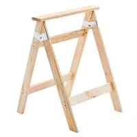 Caballete de madera de pino 1" x 58 x 64 cm