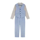 Van Heusen Little & Big Kid Boys 4-pc. Suit Set