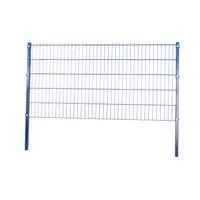 Doppelstabmattenzaun Komplett-Set, ca. 83 cm x 10 m - Anthrazit