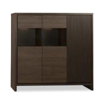 Wandkast VELONA Brown Oak B164