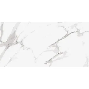 Suelo/Azulejo porcelánico Casablanca efecto mármol gris 60x120 cm C1