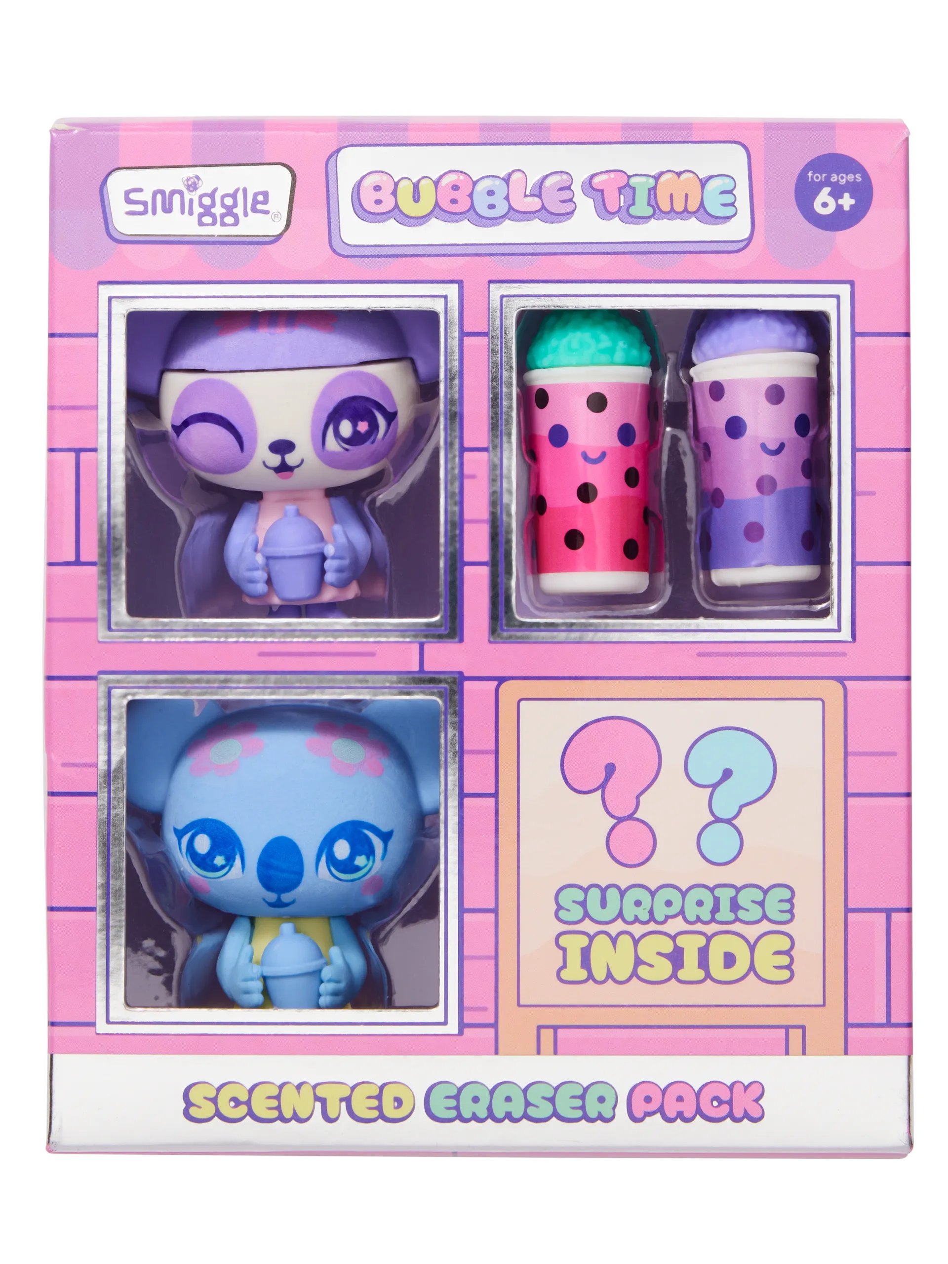 Bubble Time Eraser Pack