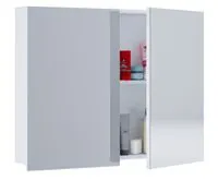 Spiegelschrank "Badinos" 80cm Weiß