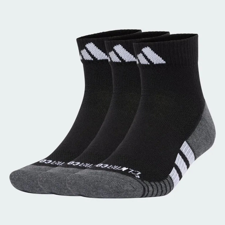 Performance CLIMACOOL Cushioned Quarter Socks 3-Pack
