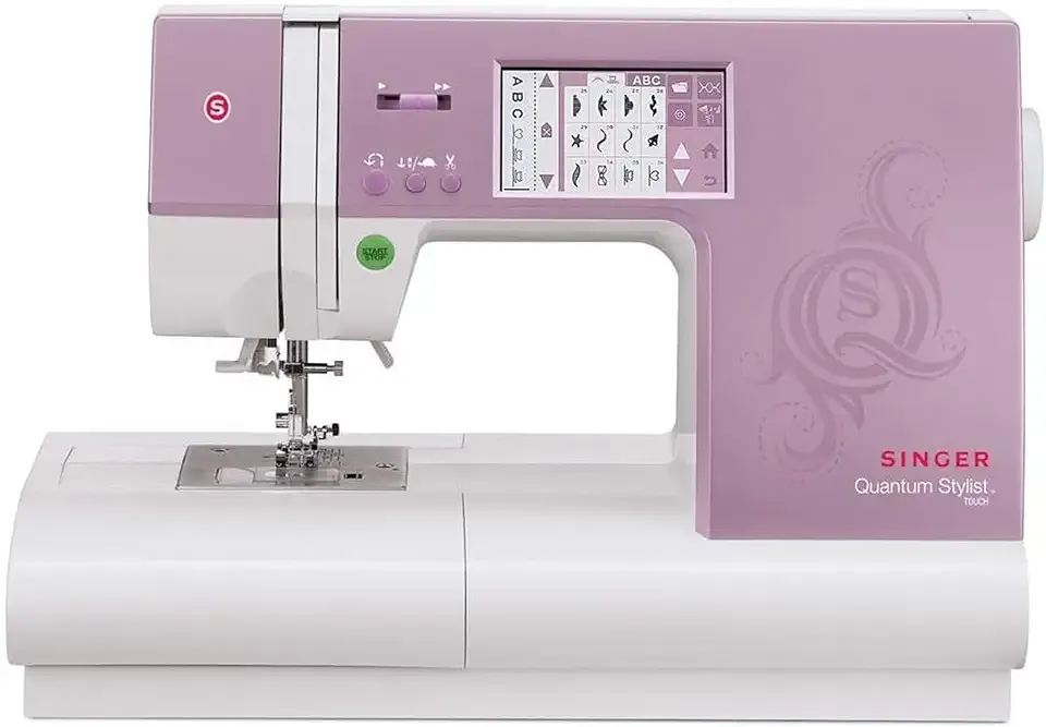 SINGER Quantum Stylist 9985 Computerized Sewing & Quilting Machine with Accessory Kit | 1,000+ Stitch Applications, Mirror Imaging, Built-In Needle Threader, LCD Touch Screen & Full Metal frame