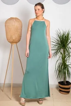 Vestido Viena Musgo