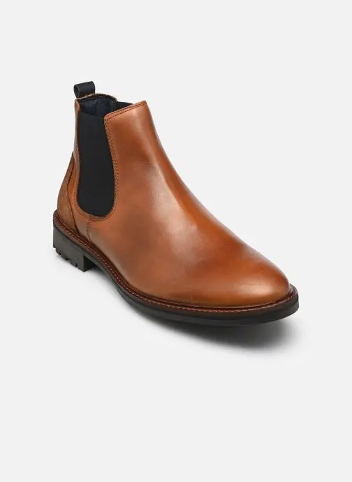 Enkellaarzen en laarzen Wabella heren bruin