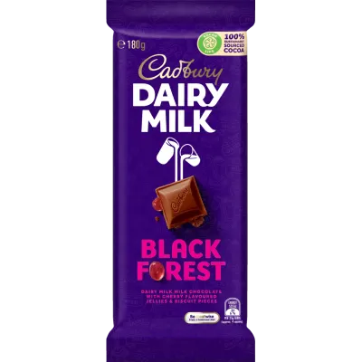 Cadbury Dairy Milk Black Forest Chocolate Block