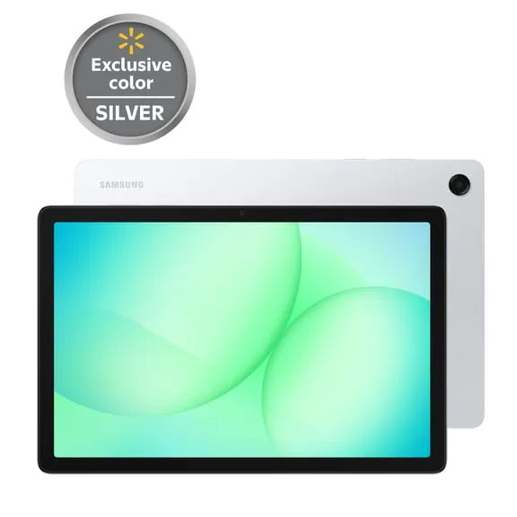 Samsung Galaxy Tab A11+ Widescreen Tablet, 128GB, Android 16, Silver