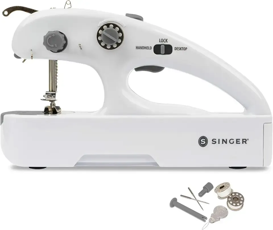 SINGER Stitch Quick + Portable Cordless Mending Machine Bundles (Two Thread Stitch Quick +)