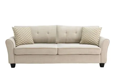 Zetel Road 3-zit - stof - beige