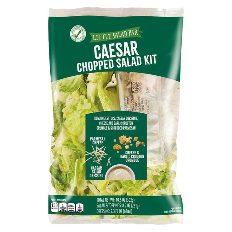 Little Salad Bar Caesar Chop Salad Kit